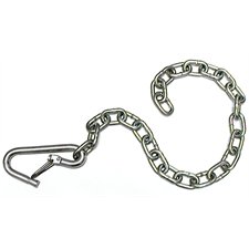 CHAINE 26", CL2, 1 CROCHET ''S'' AVEC LOQUET