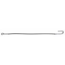 CABLE 21" ACIER RECOUV, 1 CROCHET