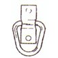 700LBS CAPACITY 1/4" RING
