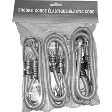 KIT OF 6PCS BUNGIE CORDS 12"-18"-24"