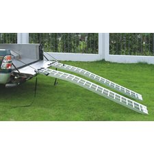 RAMPES ARQUÉES 12''X84'' ALUMINIUM EN PAIRE