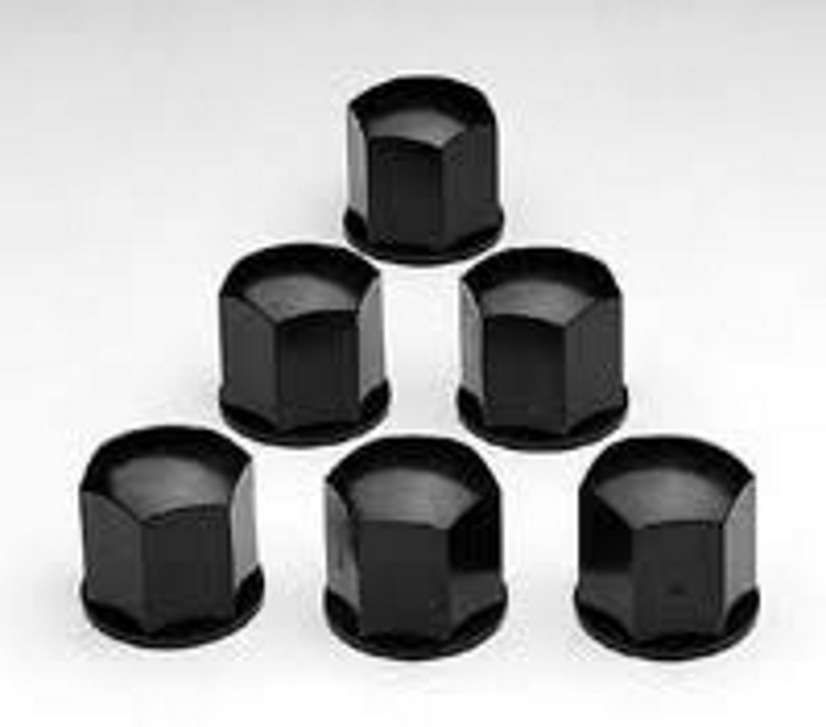 9 / 16" BLACK PLASTIC NUT COVER