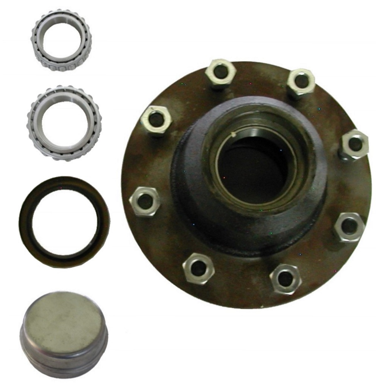 COMPLET HUB KIT 8 STUD 8000 LBS