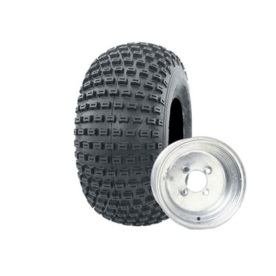 ASSY.18 / 950-8 4PR P322 KNOBBY 4H / 4" GALV WANDA