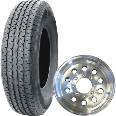 ASS.235 / 80-R16 10PR 8T / 6.5" ALUM MOD VELOCITY