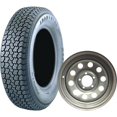 ASSY.205 / 75-D15 6PR 5H / 4.5" SILVER MOD KENDA
