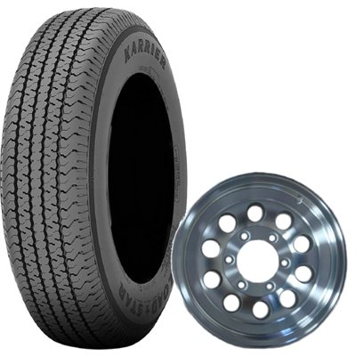 ASSY.225 / 75-R15 10PR 6H / 5.5" ALUM MOD KENDA