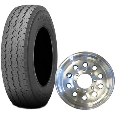 ASS.235 / 80-R16 10PR 8T / 6.5" ALUM MOD KENDA