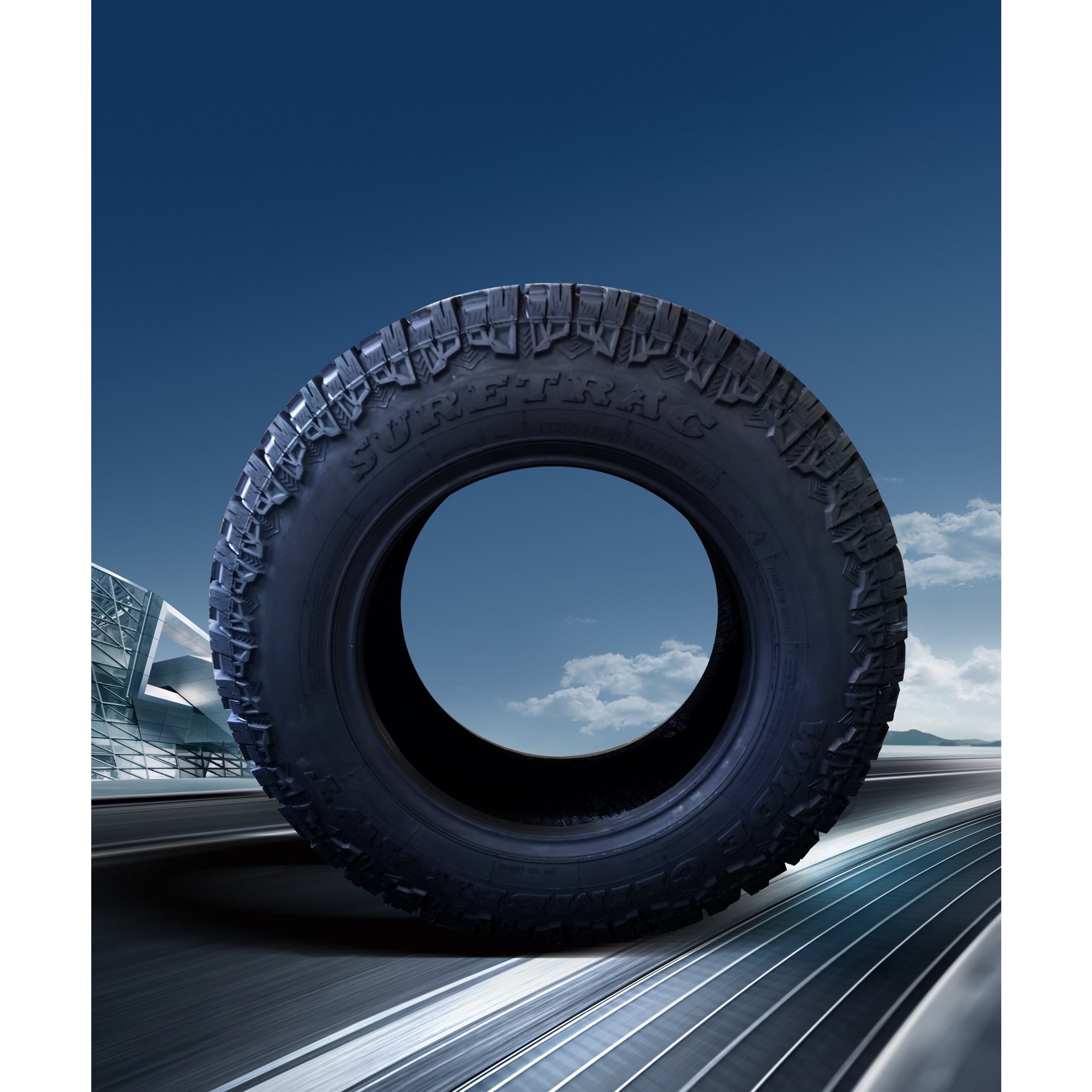 LT265 / 70R17 10PR SURETRAC AWT (Winter Approved+studdable)